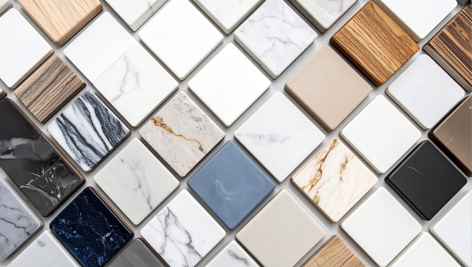 Tile and stone samples