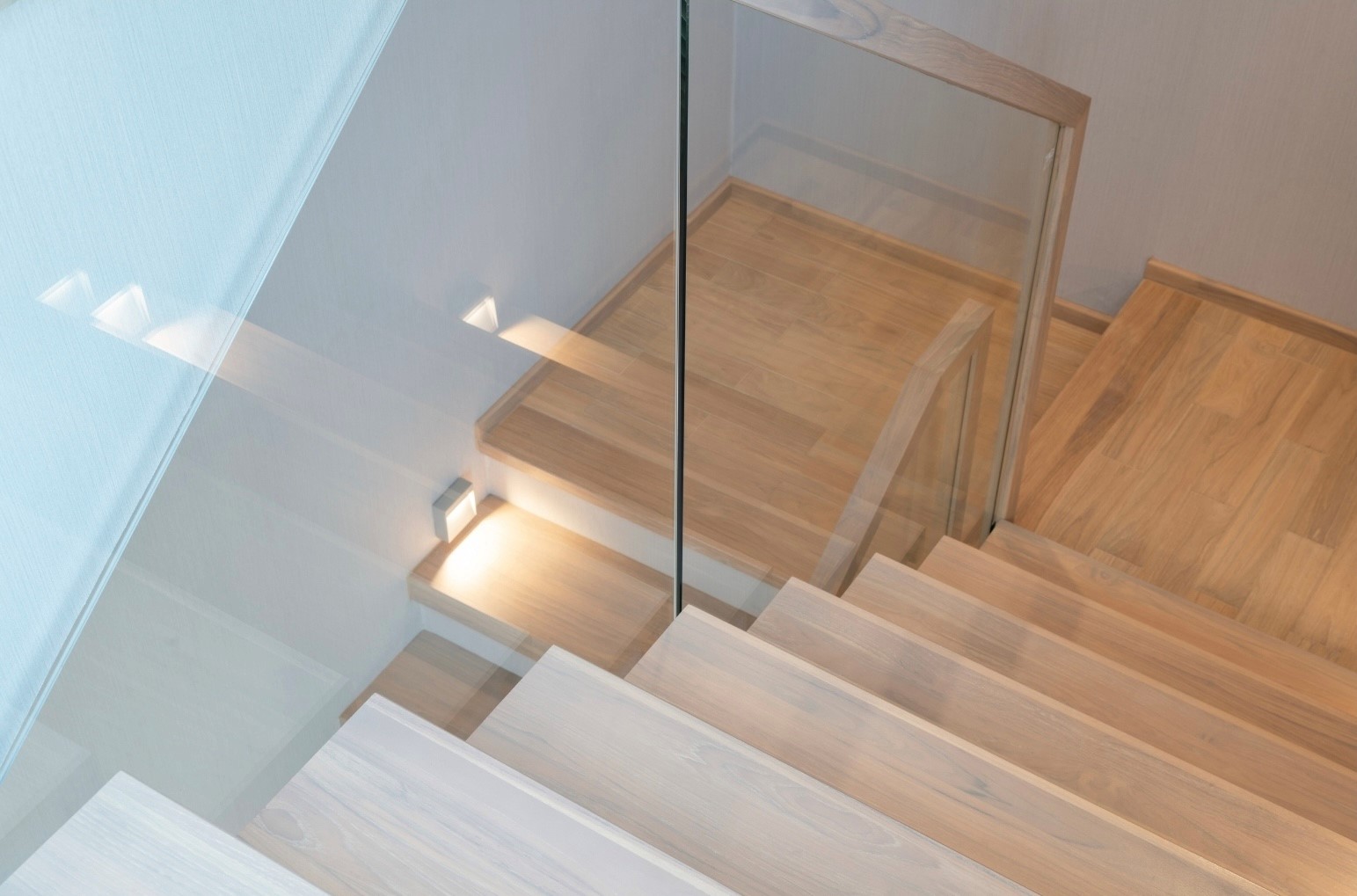 Modern interior staircase